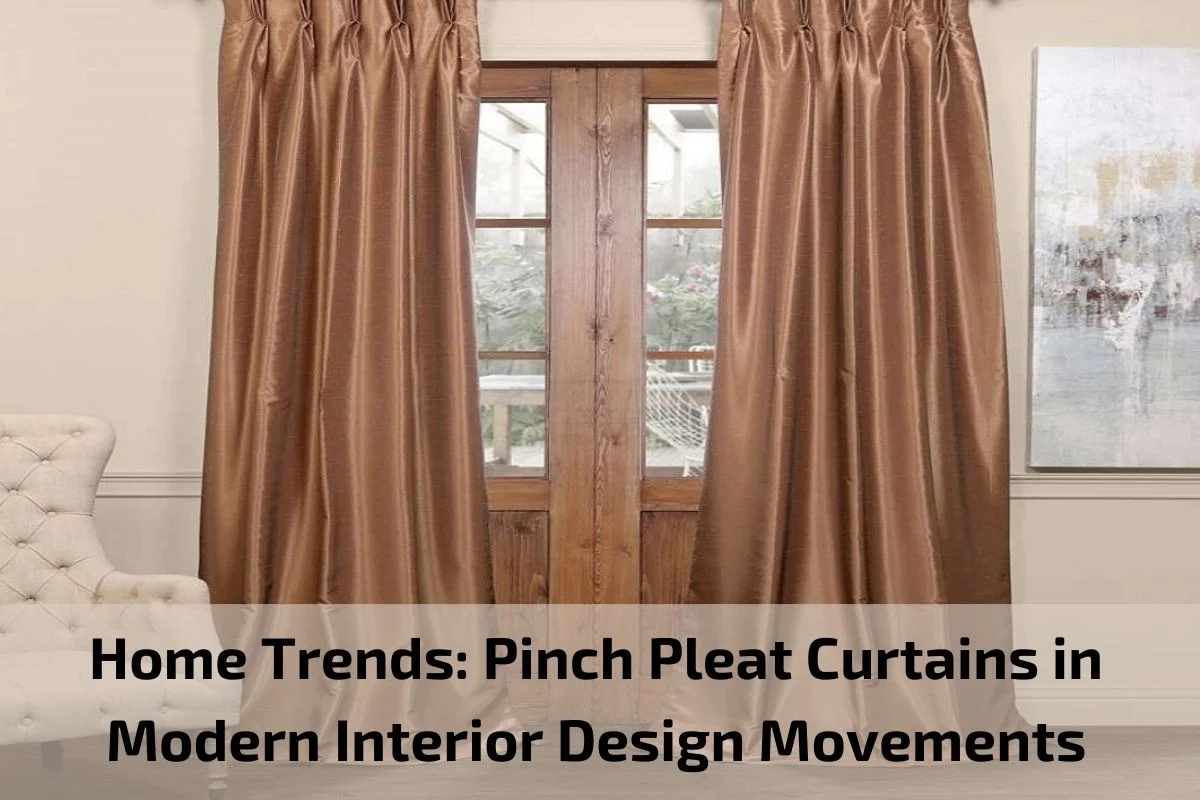 Home Trends: Pinch Pleat Curtains in Modern Interior Design Movements Pinch-Pleat-Curtains
