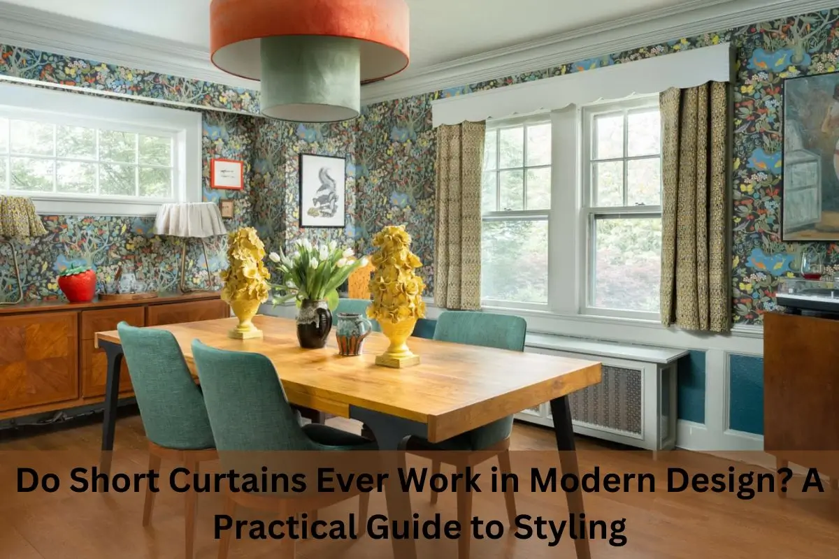 Do Short Curtains Ever Work in Modern Design? A Practical Guide to Styling Curtains