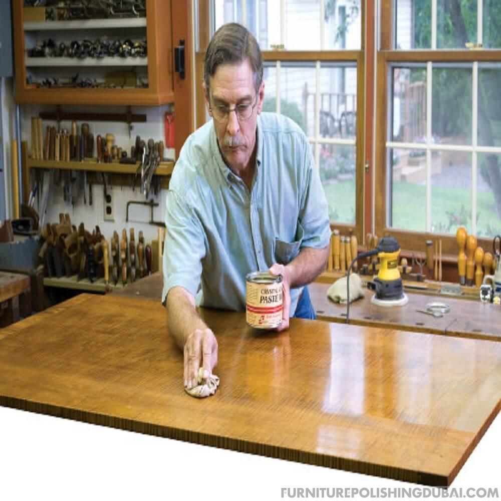 Furniture Wax Polishing